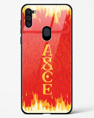 Blaze of Ace Glass Case Phone Cover (Samsung)