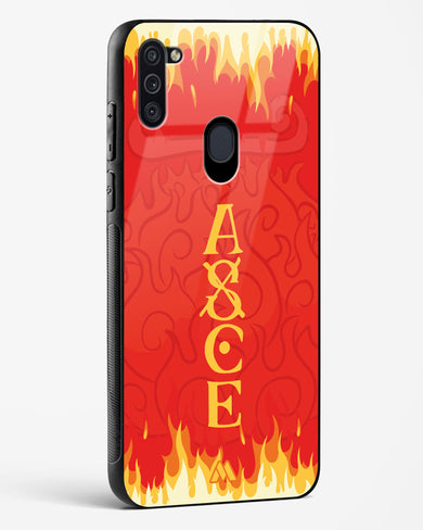 Blaze of Ace Glass Case Phone Cover (Samsung)