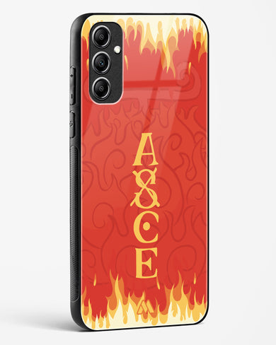 Blaze of Ace Glass Case Phone Cover (Samsung)