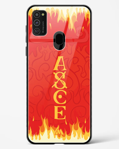 Blaze of Ace Glass Case Phone Cover (Samsung)