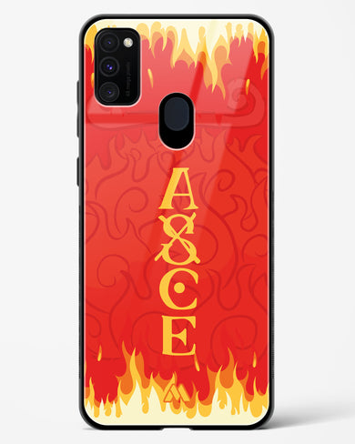 Blaze of Ace Glass Case Phone Cover (Samsung)