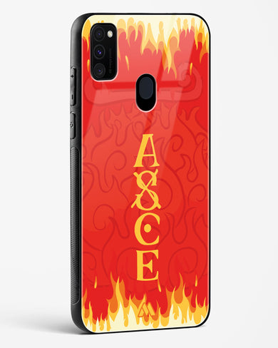 Blaze of Ace Glass Case Phone Cover (Samsung)