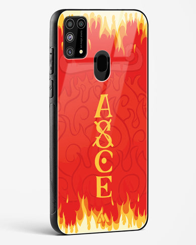 Blaze of Ace Glass Case Phone Cover (Samsung)