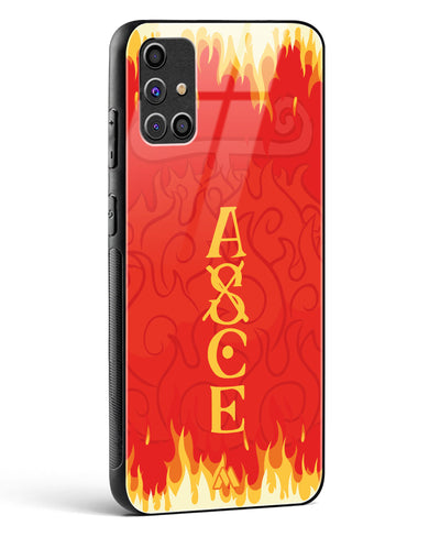 Blaze of Ace Glass Case Phone Cover (Samsung)