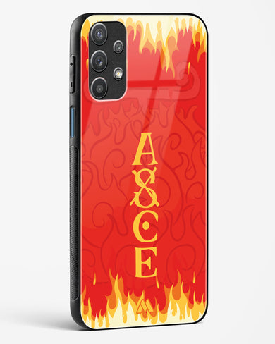 Blaze of Ace Glass Case Phone Cover (Samsung)