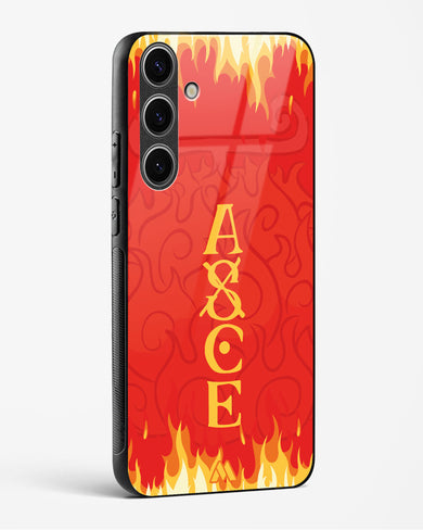 Blaze of Ace Glass Case Phone Cover (Samsung)