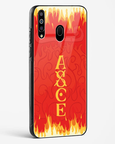 Blaze of Ace Glass Case Phone Cover (Samsung)