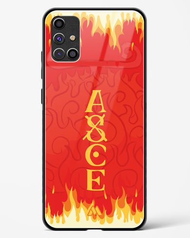 Blaze of Ace Glass Case Phone Cover (Samsung)