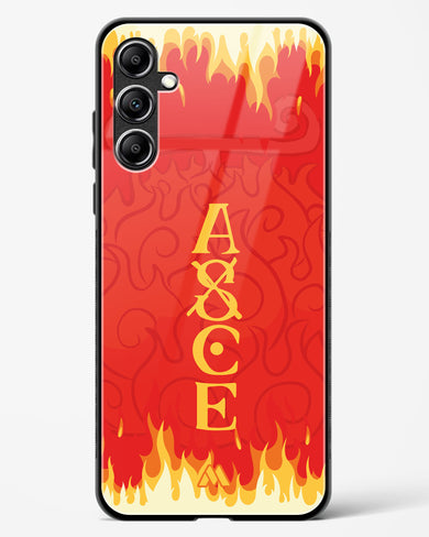 Blaze of Ace Glass Case Phone Cover (Samsung)