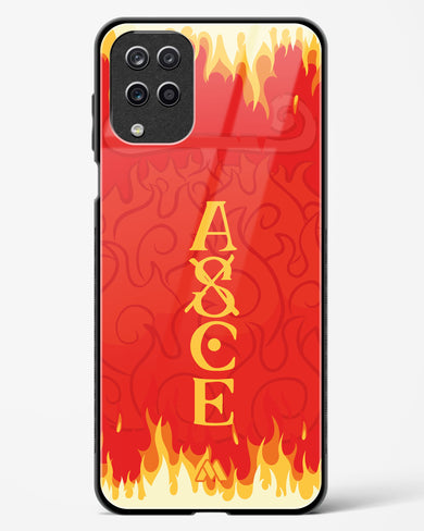 Blaze of Ace Glass Case Phone Cover (Samsung)