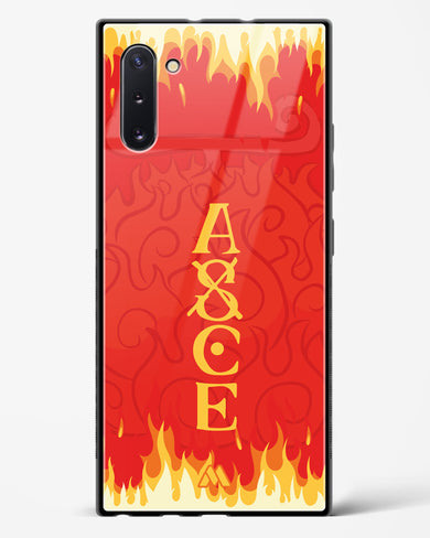 Blaze of Ace Glass Case Phone Cover (Samsung)