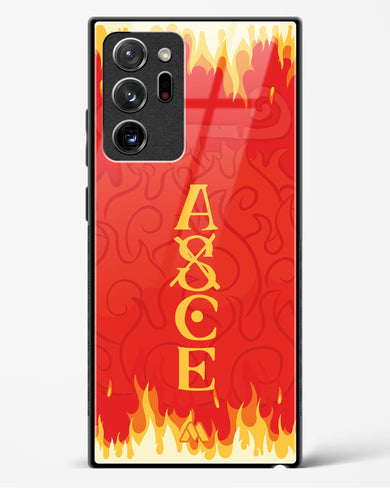 Blaze of Ace Glass Case Phone Cover (Samsung)