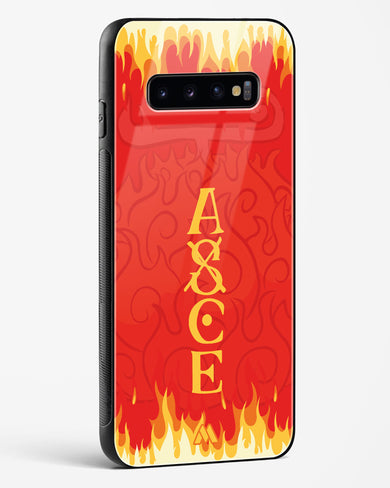 Blaze of Ace Glass Case Phone Cover (Samsung)