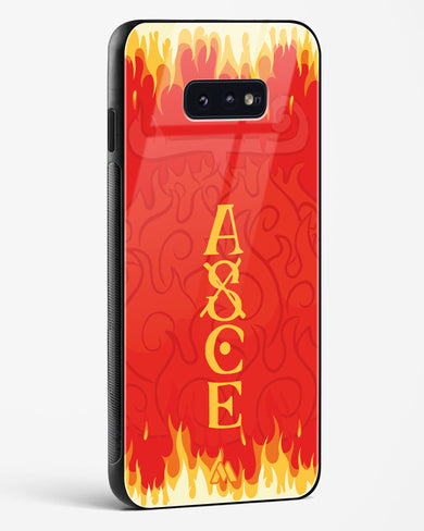 Blaze of Ace Glass Case Phone Cover (Samsung)