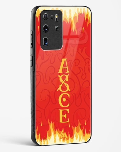 Blaze of Ace Glass Case Phone Cover (Samsung)