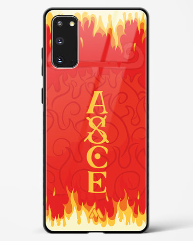 Blaze of Ace Glass Case Phone Cover (Samsung)