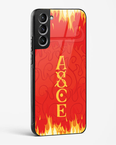 Blaze of Ace Glass Case Phone Cover (Samsung)