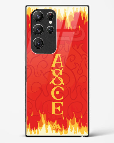 Blaze of Ace Glass Case Phone Cover (Samsung)