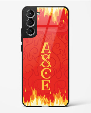 Blaze of Ace Glass Case Phone Cover (Samsung)