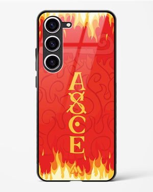 Blaze of Ace Glass Case Phone Cover (Samsung)