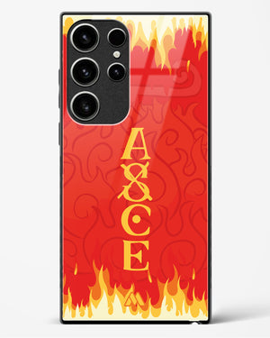 Blaze of Ace Glass Case Phone Cover (Samsung)