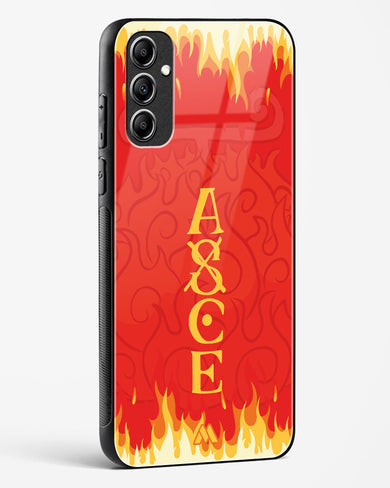 Blaze of Ace Glass Case Phone Cover (Samsung)