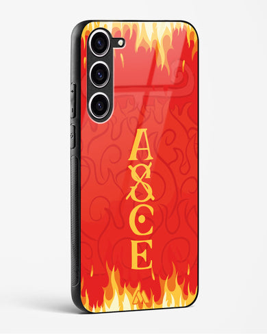 Blaze of Ace Glass Case Phone Cover (Samsung)