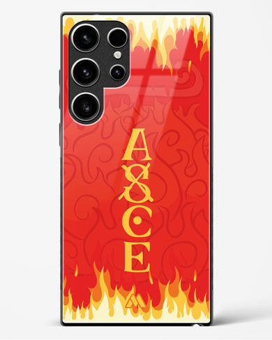 Blaze of Ace Glass Case Phone Cover (Samsung)