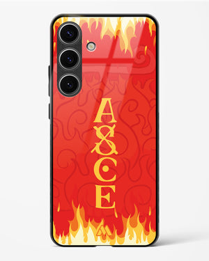 Blaze of Ace Glass Case Phone Cover (Samsung)