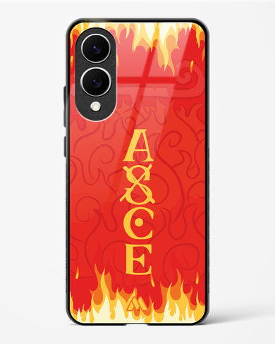 Blaze of Ace Glass Case Phone Cover (Samsung)