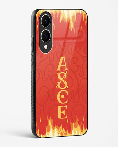 Blaze of Ace Glass Case Phone Cover (Samsung)
