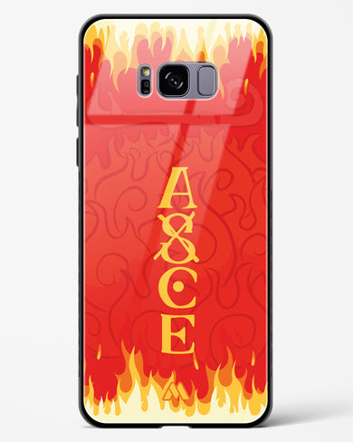 Blaze of Ace Glass Case Phone Cover (Samsung)