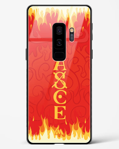 Blaze of Ace Glass Case Phone Cover (Samsung)