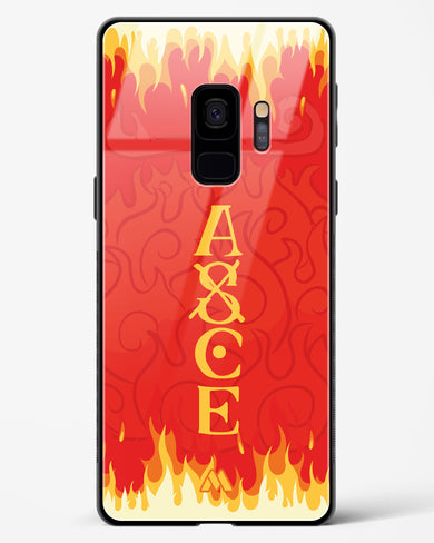 Blaze of Ace Glass Case Phone Cover (Samsung)