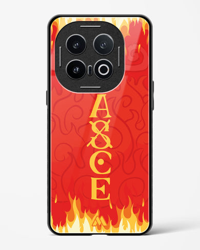 Blaze of Ace Glass Case Phone Cover (Vivo)