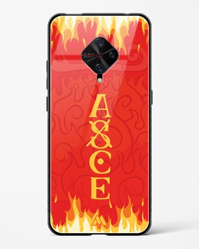 Blaze of Ace Glass Case Phone Cover (Vivo)