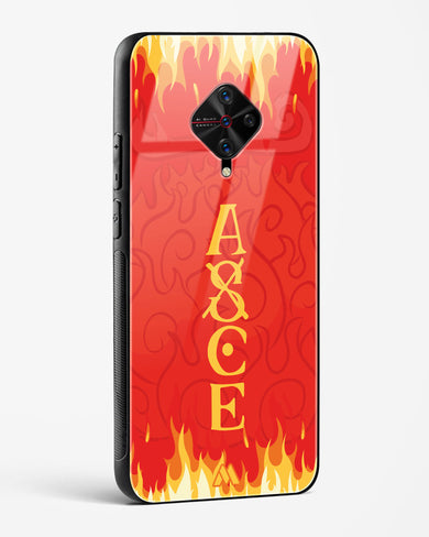 Blaze of Ace Glass Case Phone Cover (Vivo)