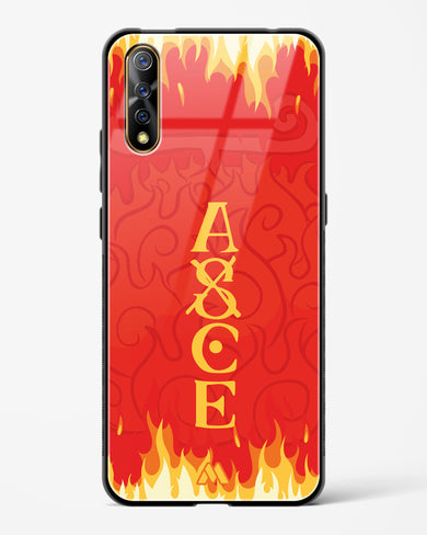 Blaze of Ace Glass Case Phone Cover (Vivo)