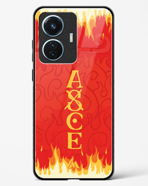Blaze of Ace Glass Case Phone Cover (Vivo)