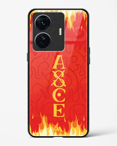 Blaze of Ace Glass Case Phone Cover (Vivo)