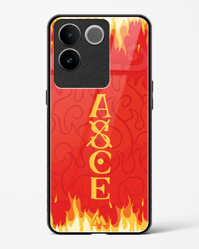 Blaze of Ace Glass Case Phone Cover (Vivo)