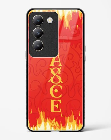 Blaze of Ace Glass Case Phone Cover (Vivo)