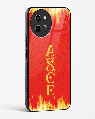 Blaze of Ace Glass Case Phone Cover (Vivo)