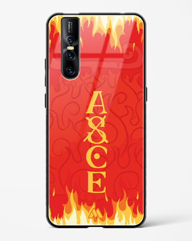 Blaze of Ace Glass Case Phone Cover (Vivo)