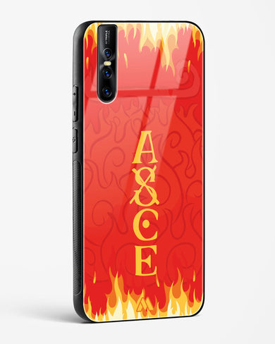 Blaze of Ace Glass Case Phone Cover (Vivo)