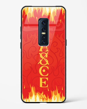 Blaze of Ace Glass Case Phone Cover (Vivo)