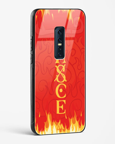 Blaze of Ace Glass Case Phone Cover (Vivo)