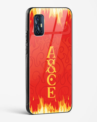 Blaze of Ace Glass Case Phone Cover (Vivo)