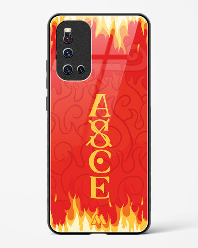 Blaze of Ace Glass Case Phone Cover (Vivo)