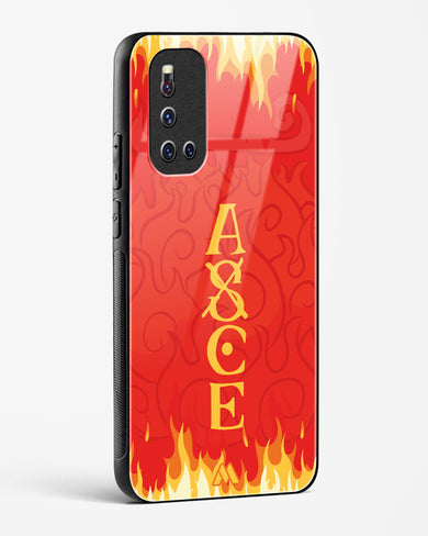 Blaze of Ace Glass Case Phone Cover (Vivo)